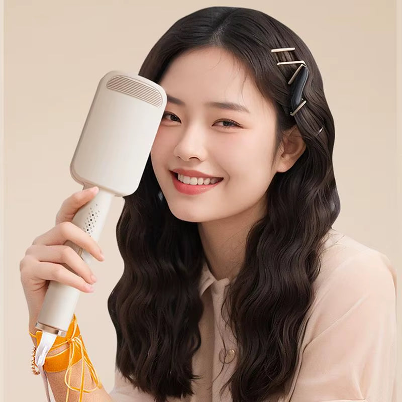 Waver Hair Crimper 4 Modes Adjustable Waver Hair Styling Tool 32Mm Ionic Curling Iron Wand Anti-Scald Deep Waver Hair Curler